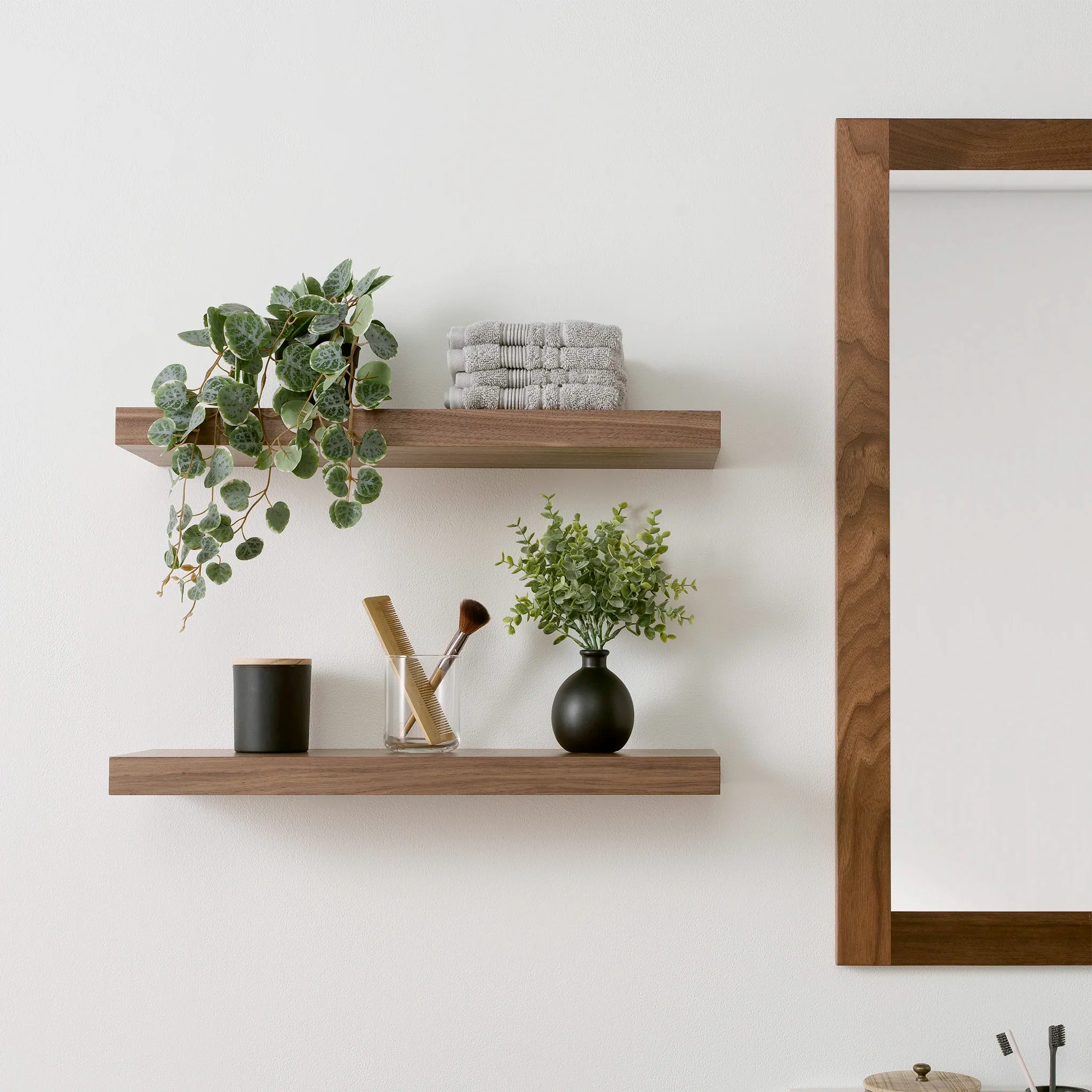 American Black Walnut Floating Shelf - Image 11
