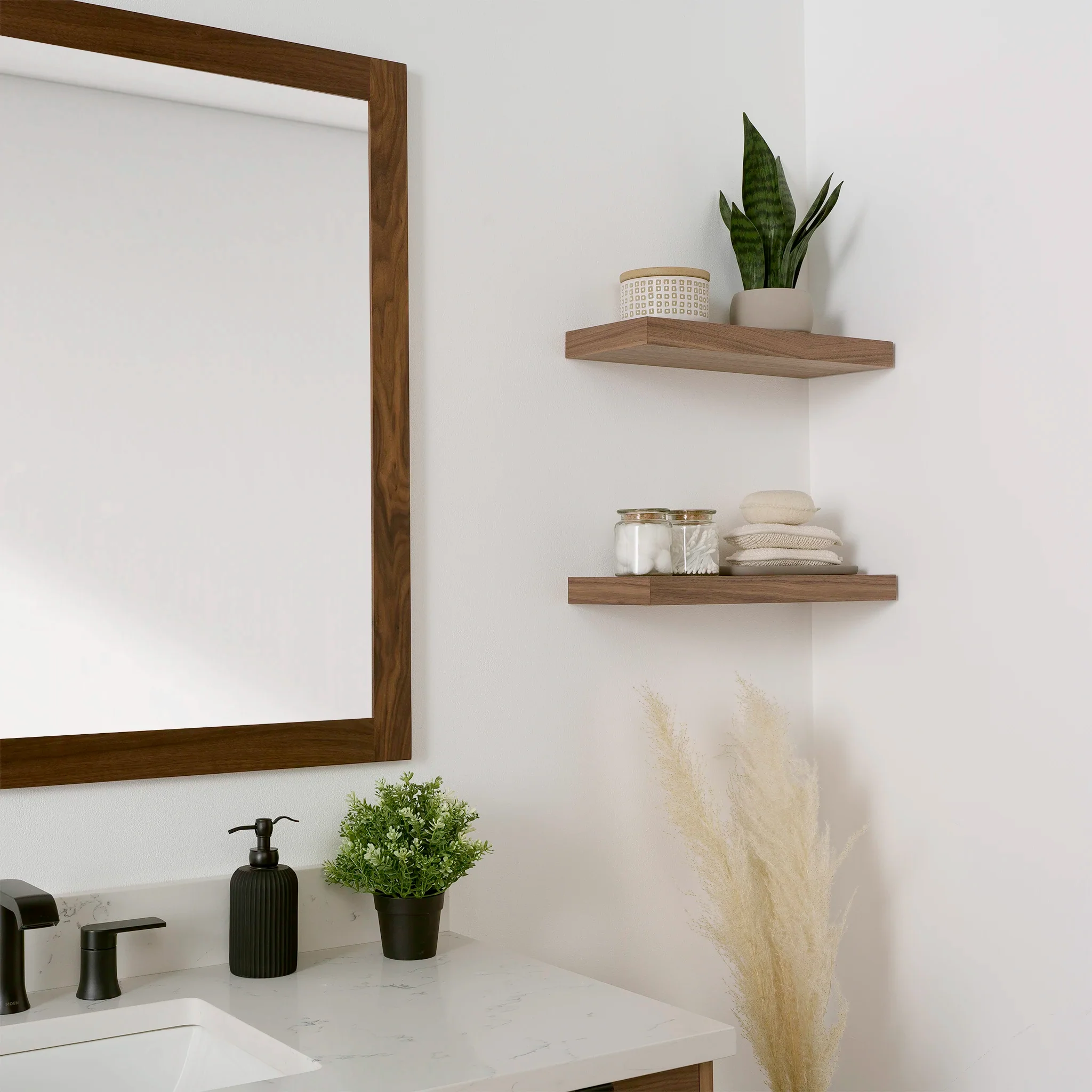 American Black Walnut Floating Shelf - Image 6