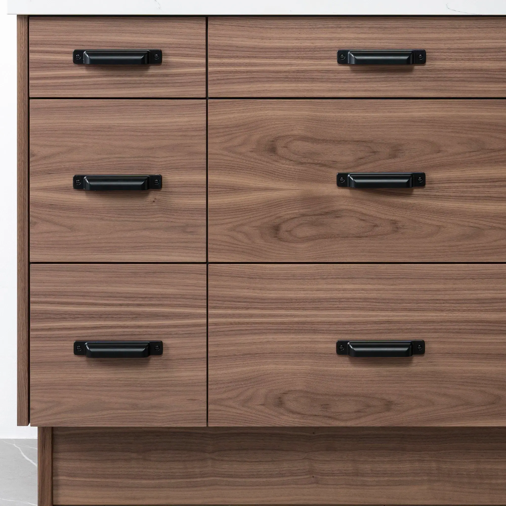 Asher SLIM 48" American Black Walnut Bathroom Vanity - Image 26
