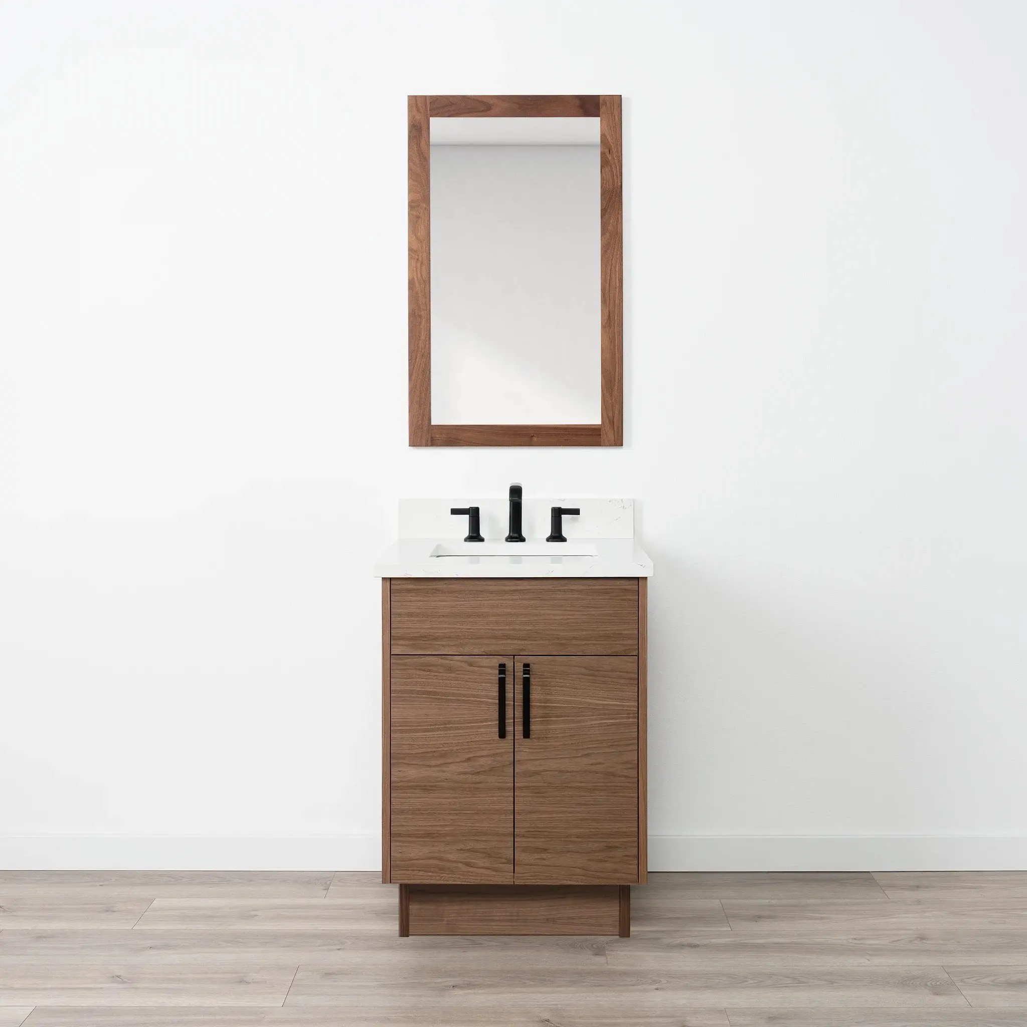 Austin 24" American Black Walnut Bathroom Vanity - Image 26