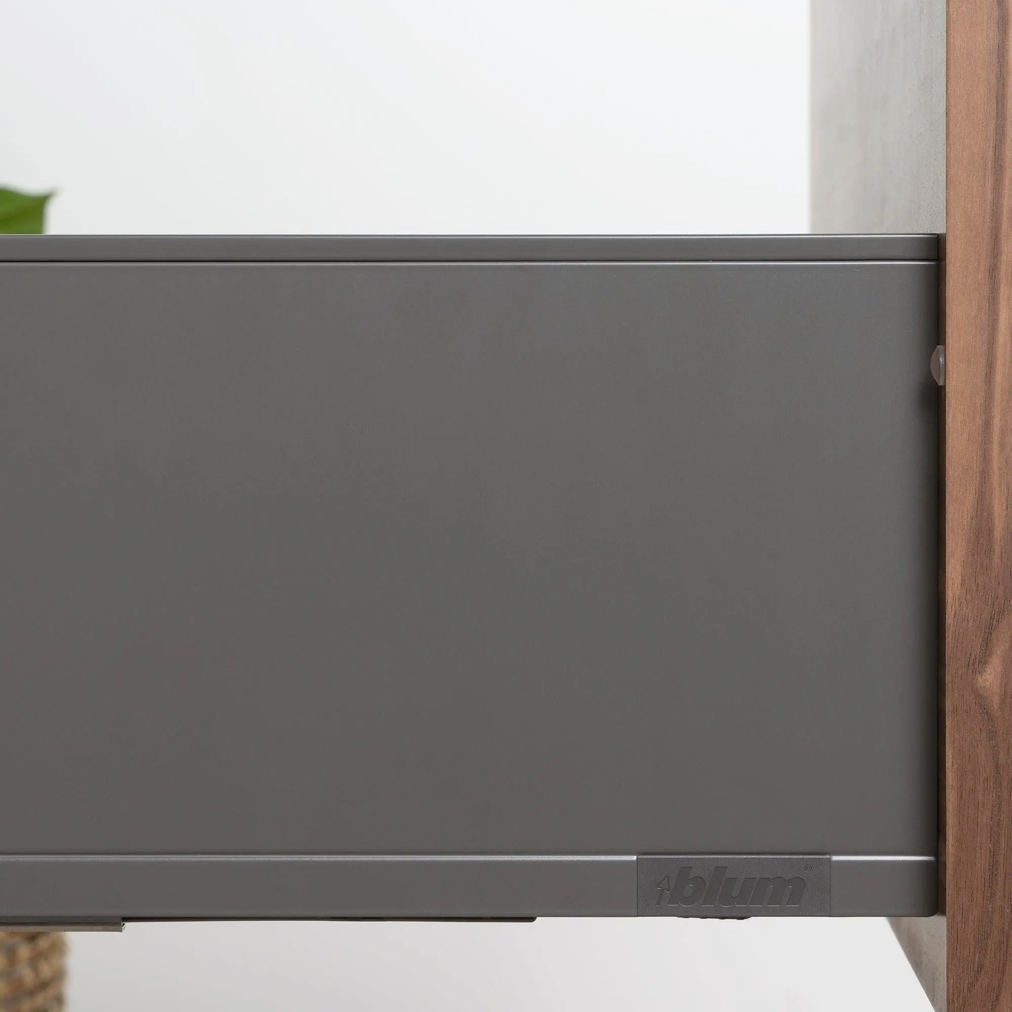 Austin SLIM 24" Wall Mount American Black Walnut Bathroom Vanity - All Drawers - Image 9