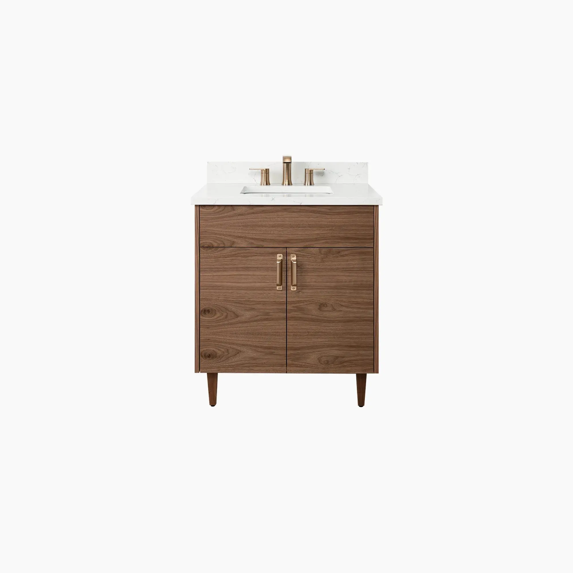 Austin 30" American Black Walnut Bathroom Vanity
