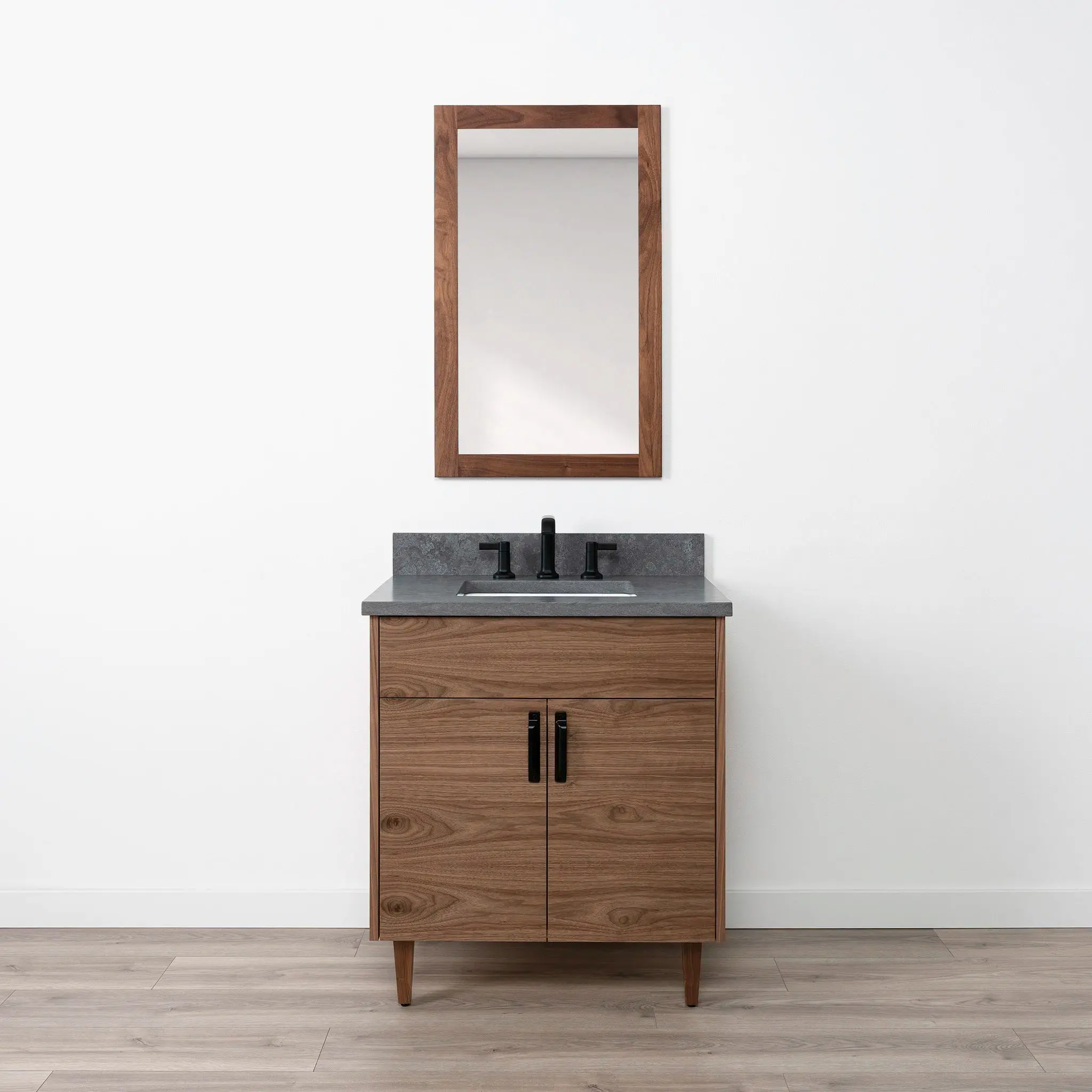 Austin 30" American Black Walnut Bathroom Vanity - Image 13
