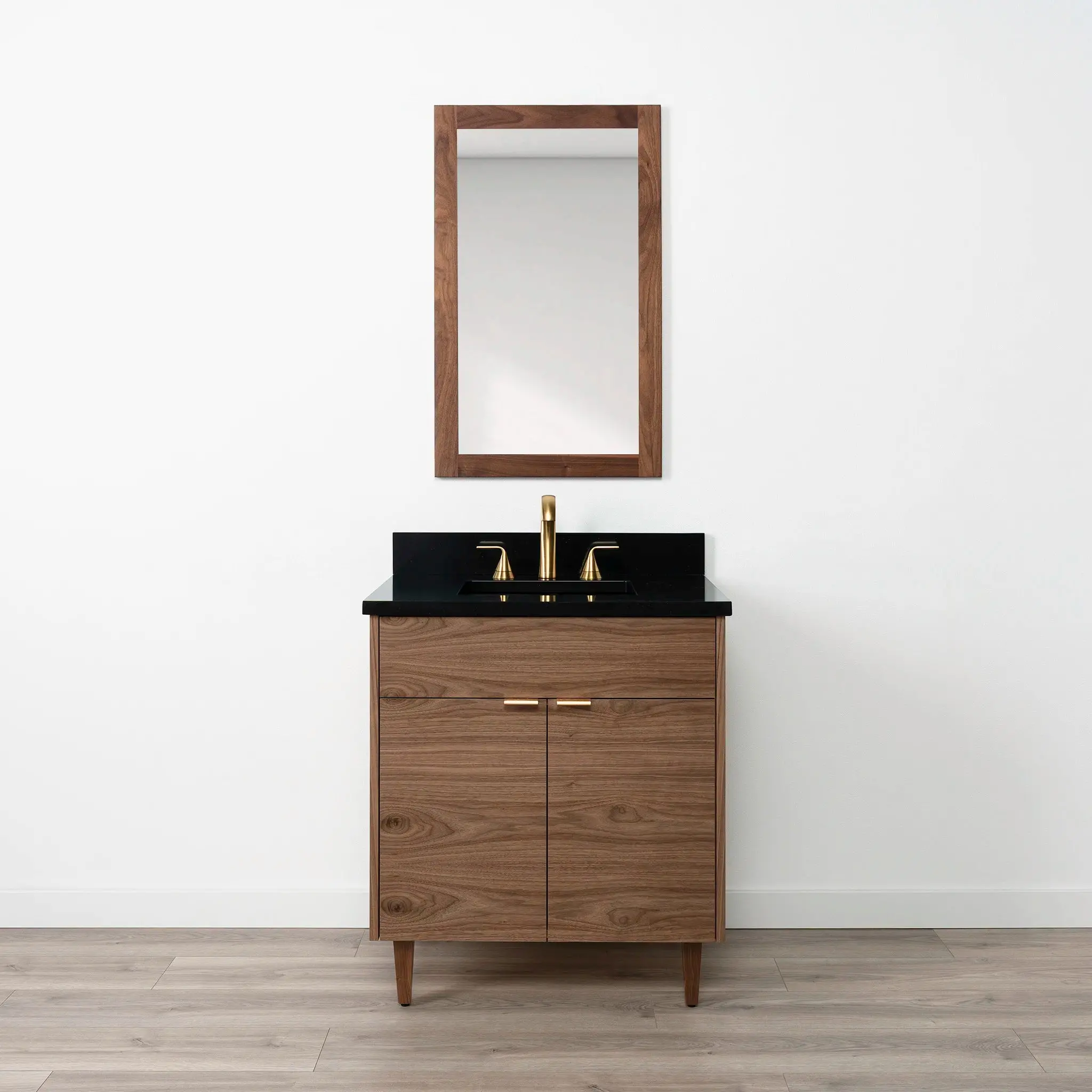 Austin 30" American Black Walnut Bathroom Vanity - Image 15