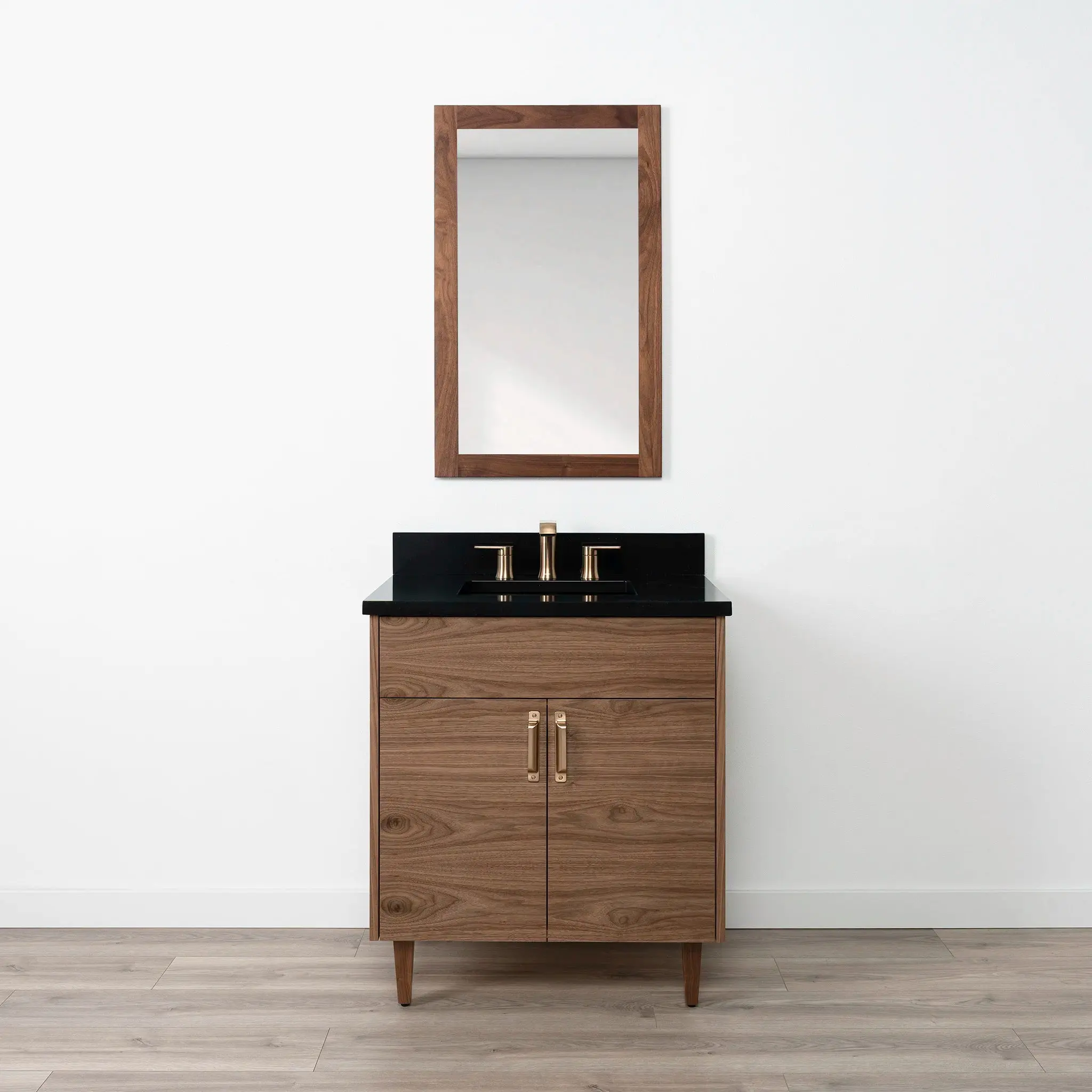 Austin 30" American Black Walnut Bathroom Vanity - Image 17