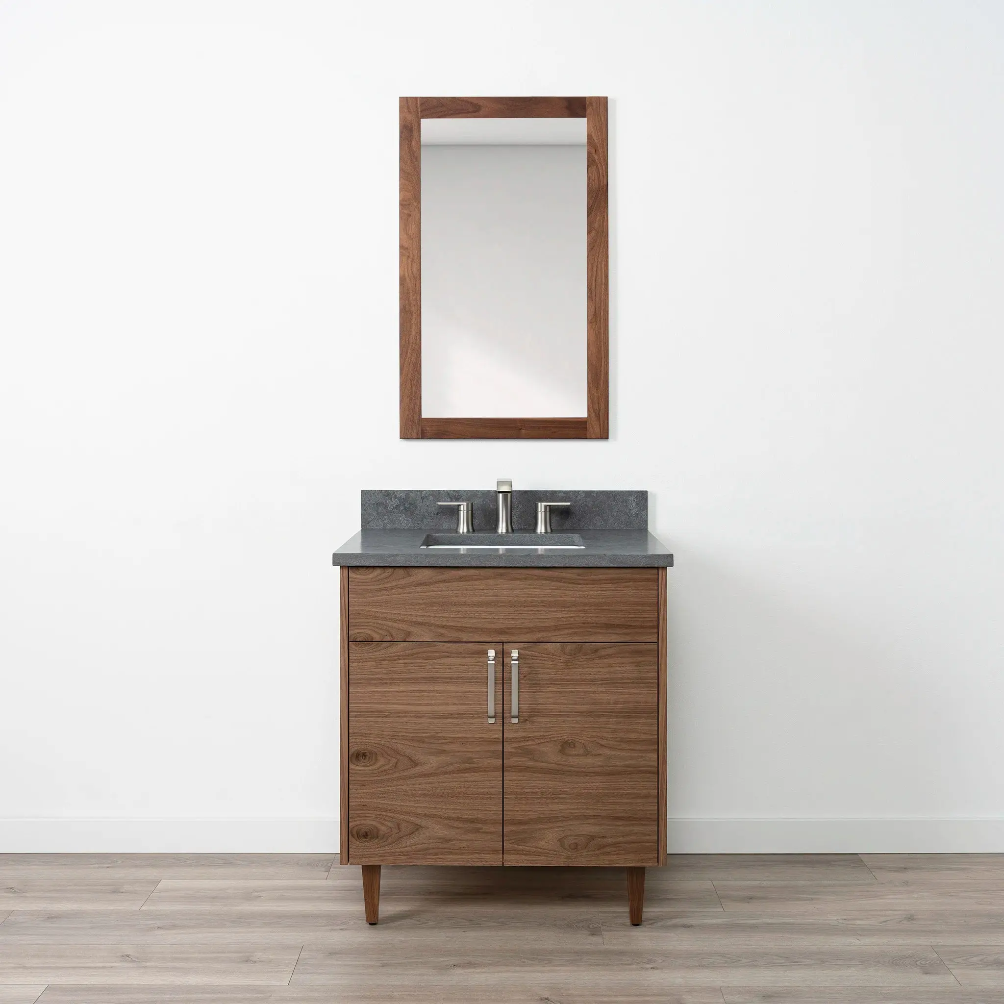 Austin 30" American Black Walnut Bathroom Vanity - Image 19