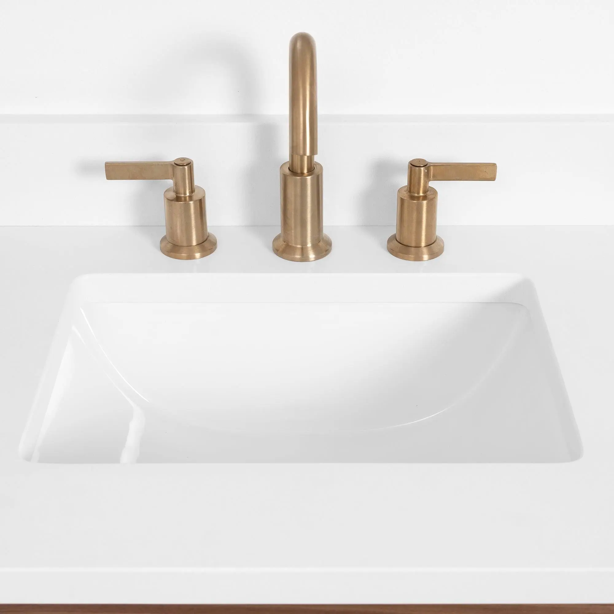 Austin SLIM 60" American Black Walnut Bathroom Vanity, Double Sink - Image 11