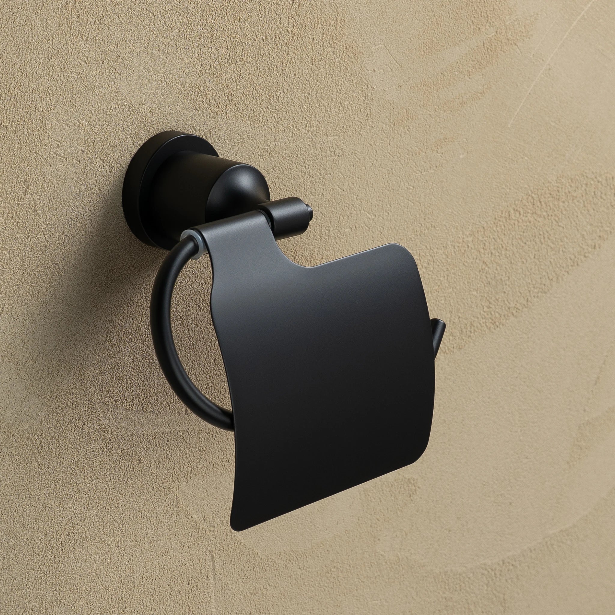 Beckett Toilet Paper Holder w/ Cover - Image 22