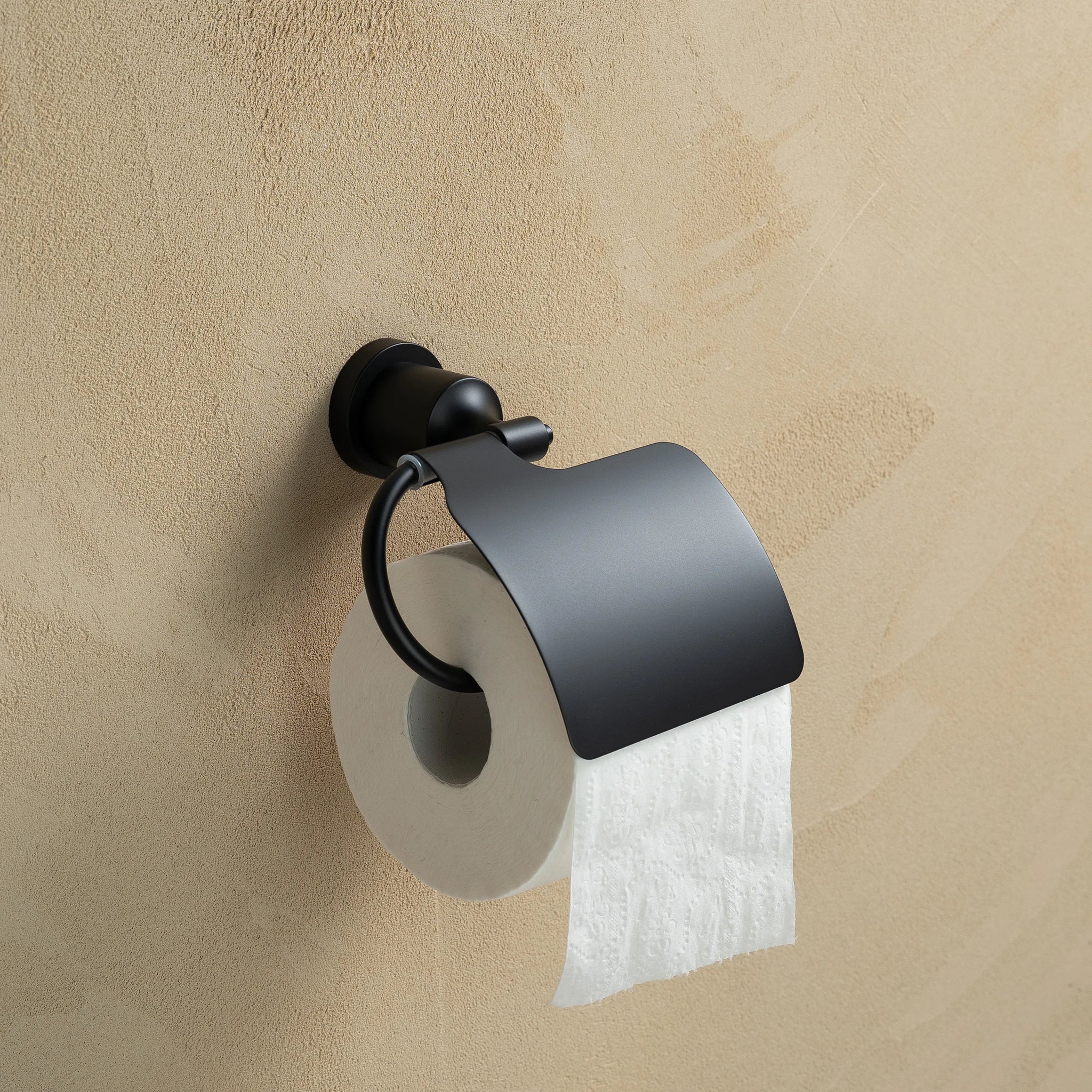 Beckett Toilet Paper Holder w/ Cover - Image 24