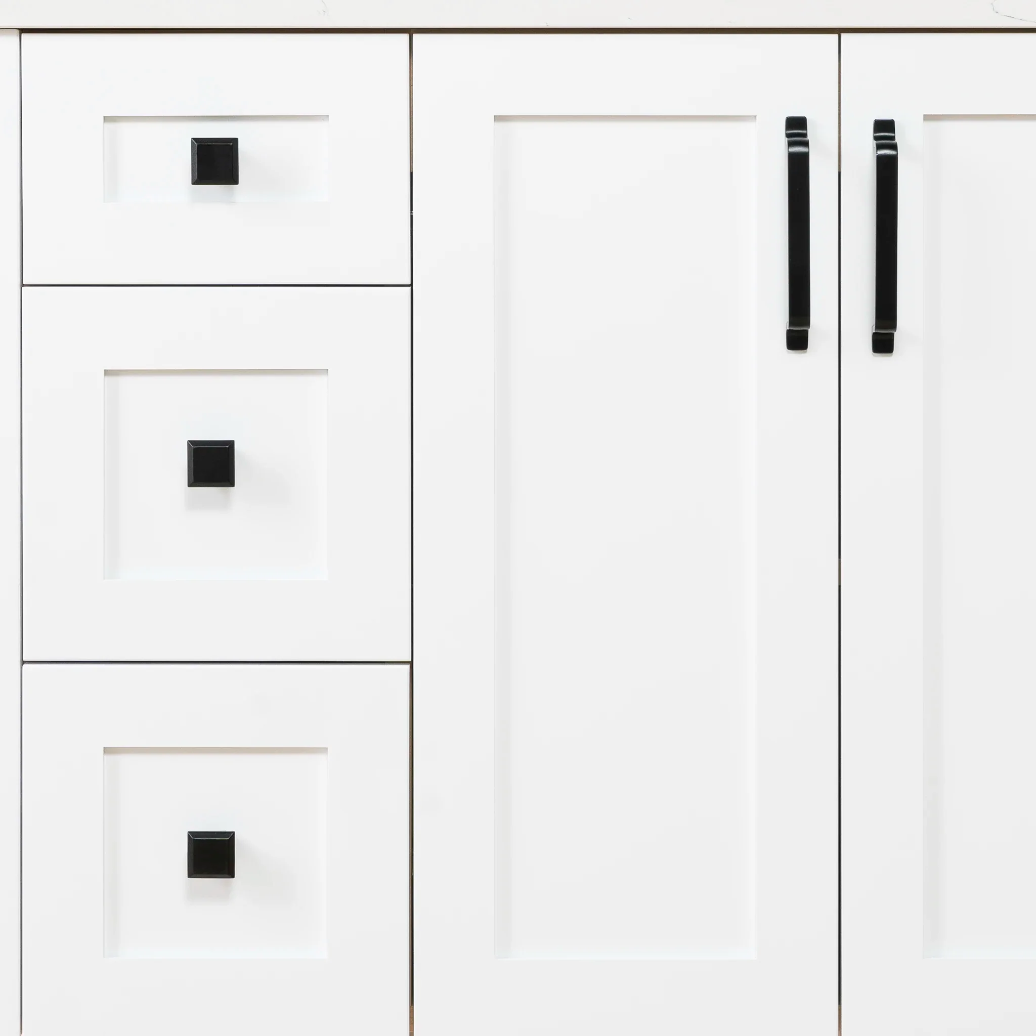 Bridgeport 48" Satin White Bathroom Vanity - Image 11