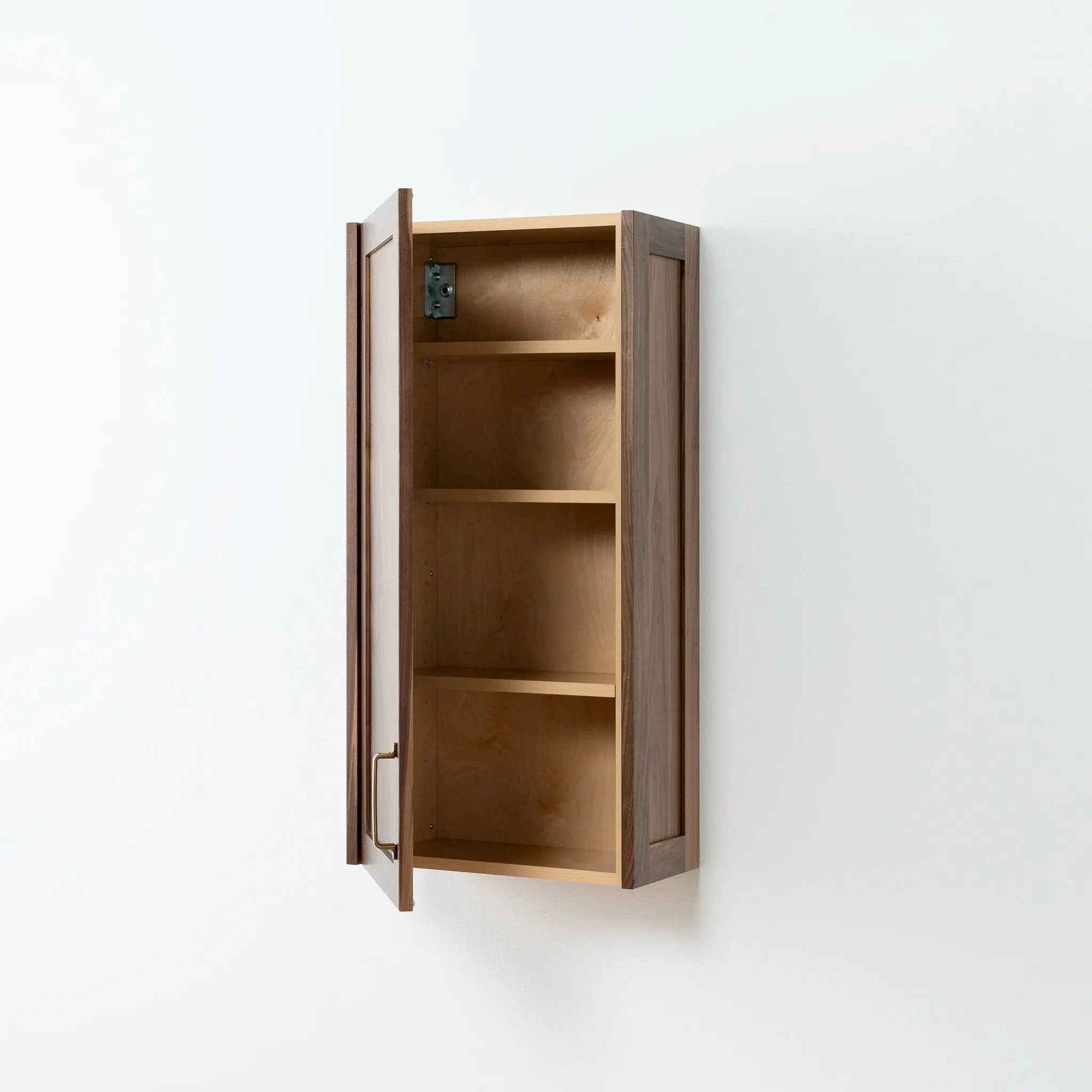 Bridgeport American Black Walnut Wall Cabinet - Image 7