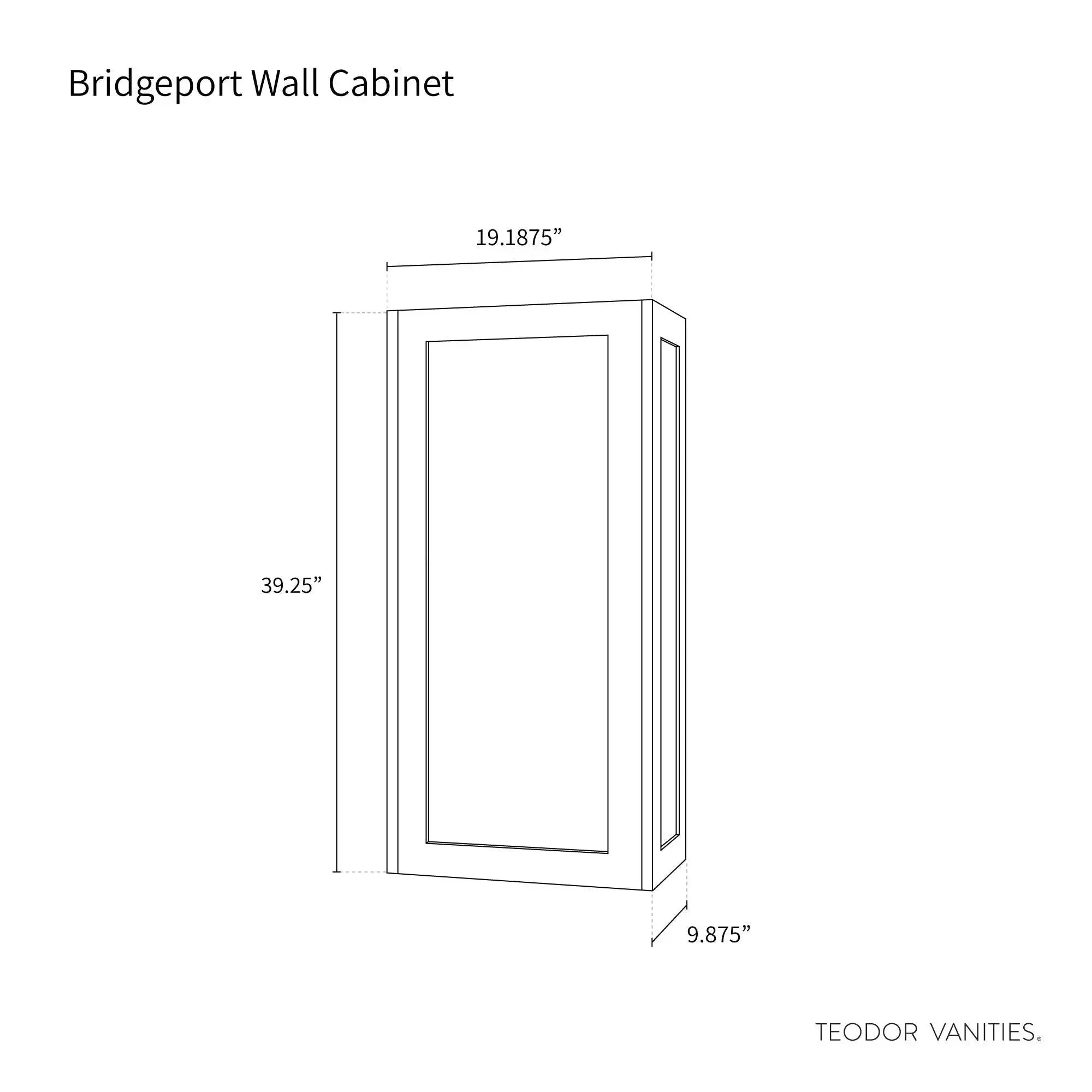 Bridgeport American Black Walnut Wall Cabinet - Image 9