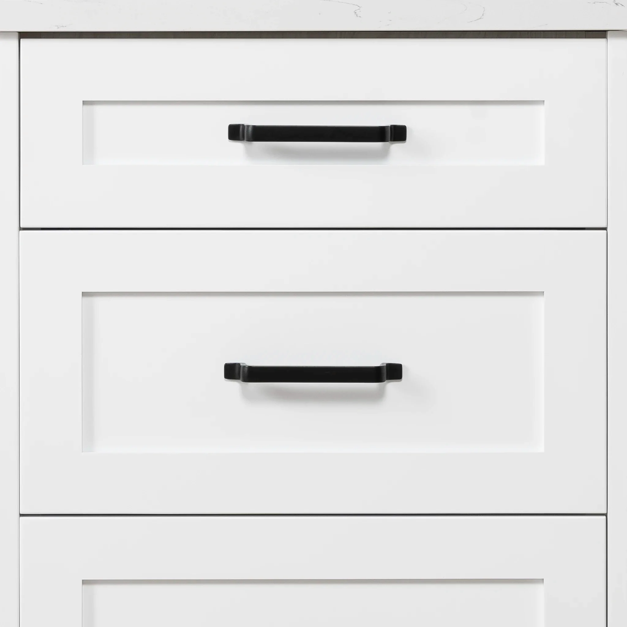 Bridgeport SLIM 24" Satin White Bathroom Vanity - All Drawers - Image 11