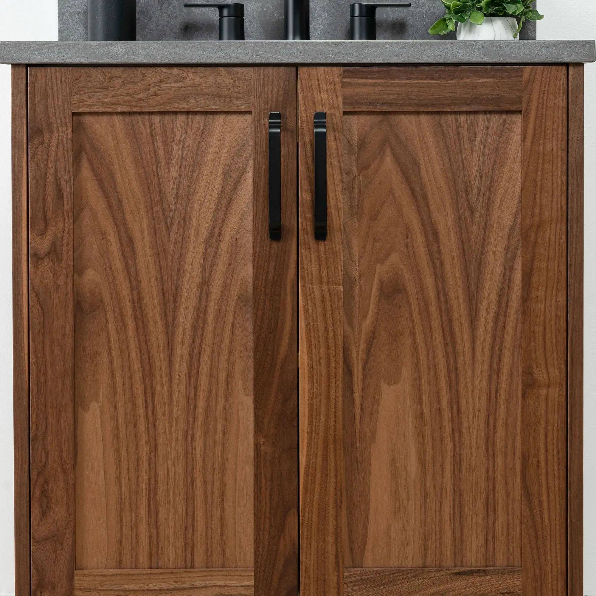Bridgeport SLIM 30" American Black Walnut Bathroom Vanity - Image 6