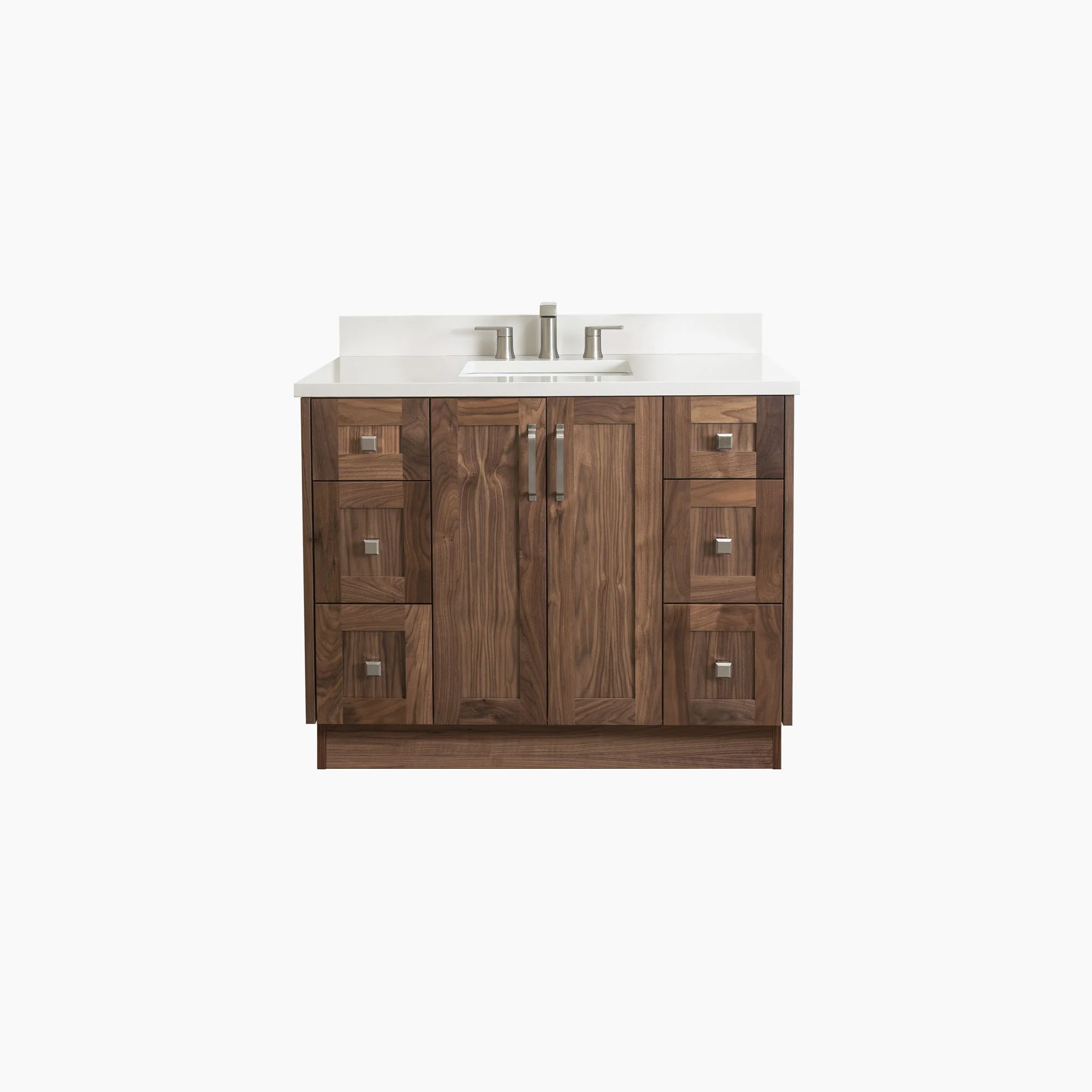 Bridgeport 42" American Black Walnut Bathroom Vanity - Image 20