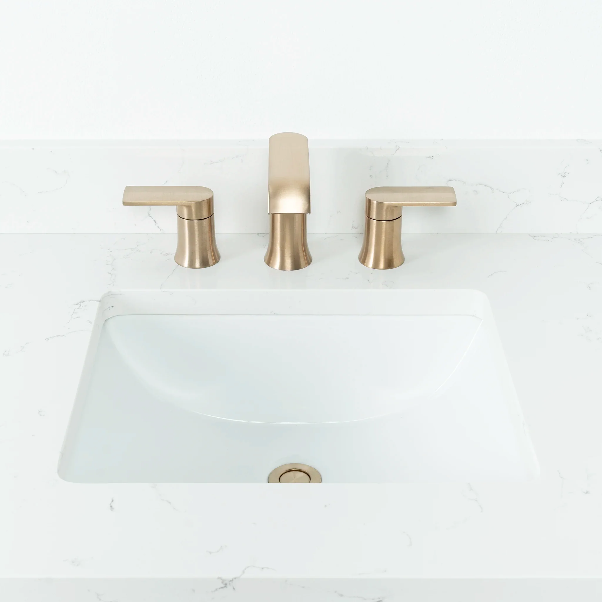 Bridgeport SLIM 60" Satin White Bathroom Vanity, Double Sink - Image 13