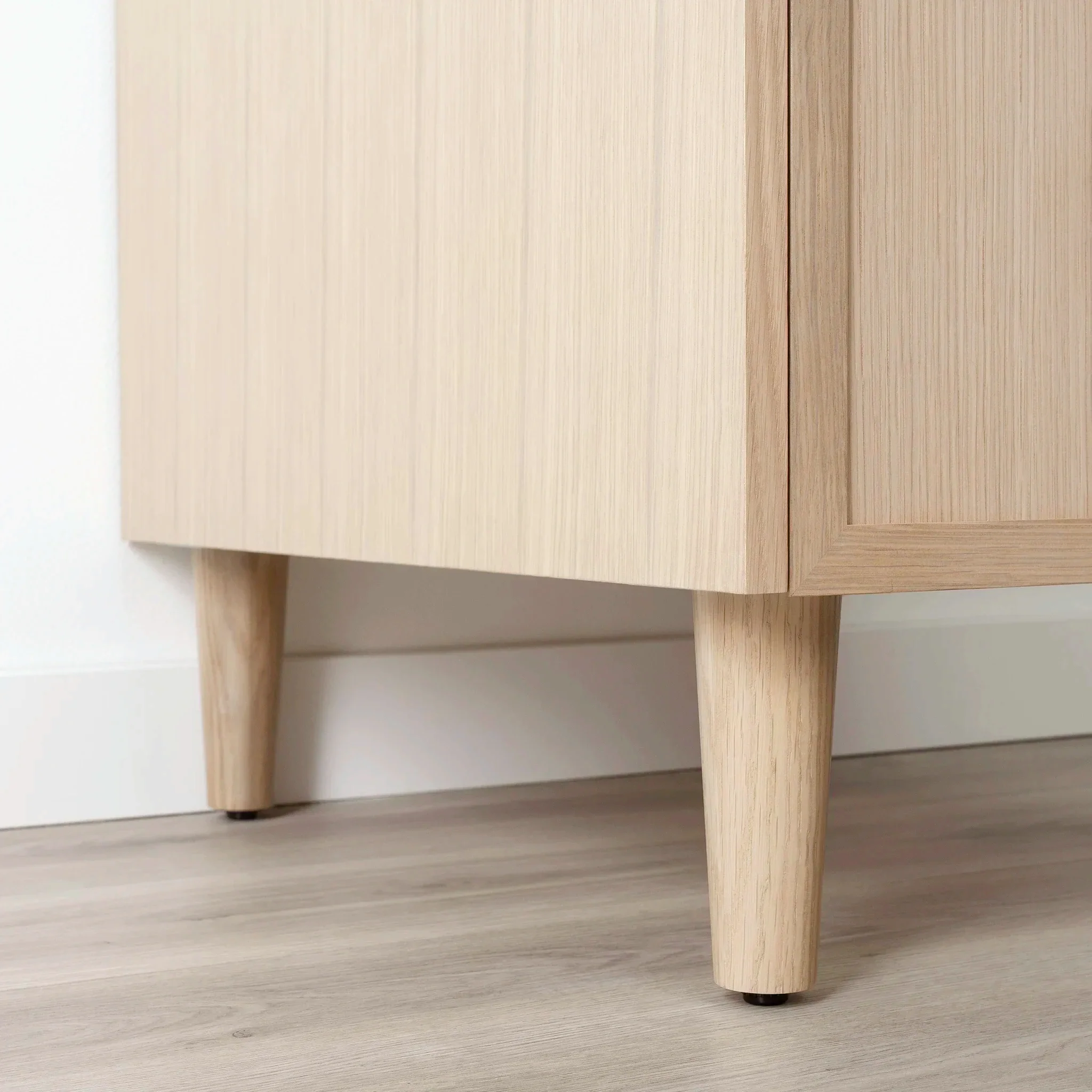 Cape Breton White Oak Linen Cabinet - Image 14