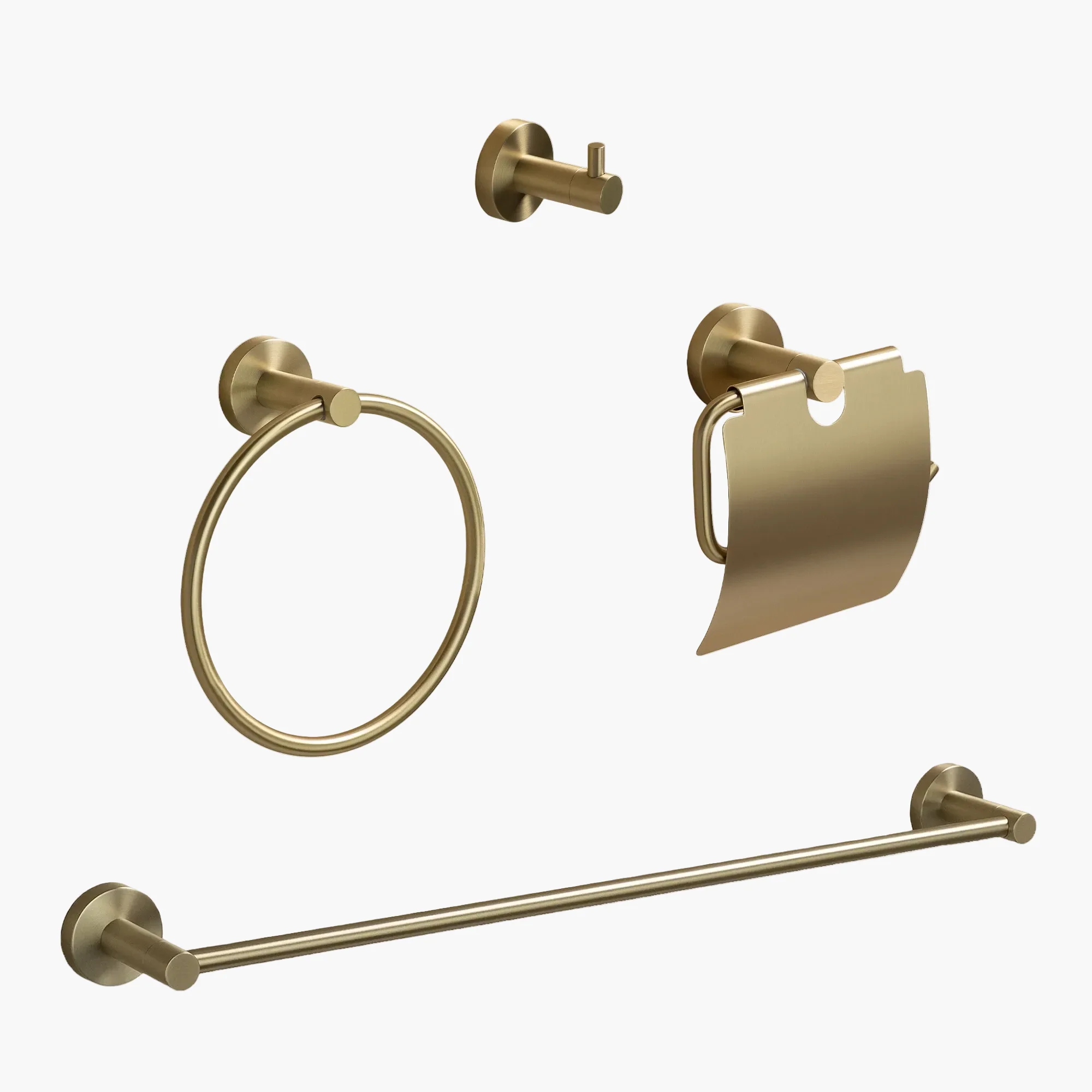 Capri 4-Piece Bathroom Accessory Set