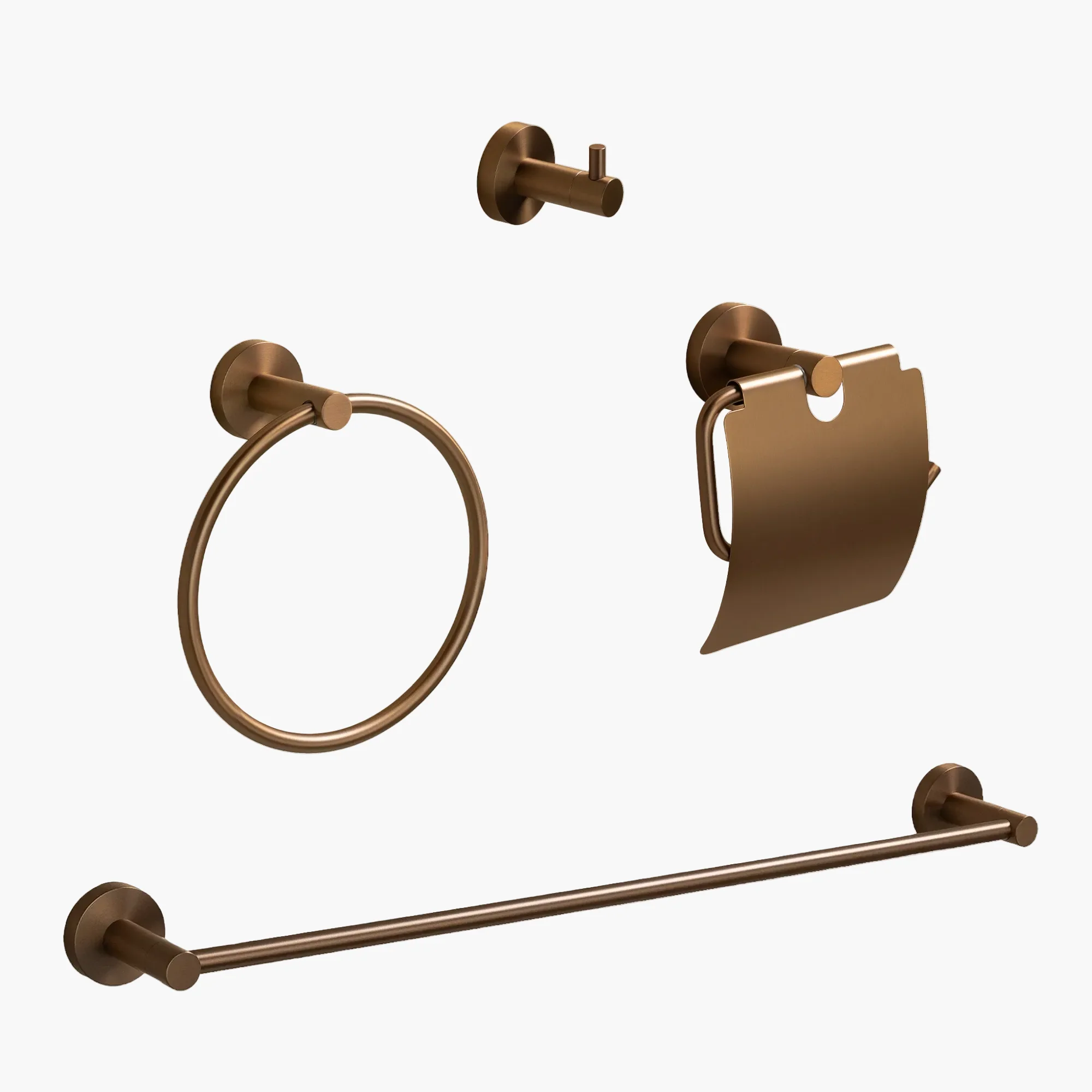 Capri 4-Piece Bathroom Accessory Set - Image 6