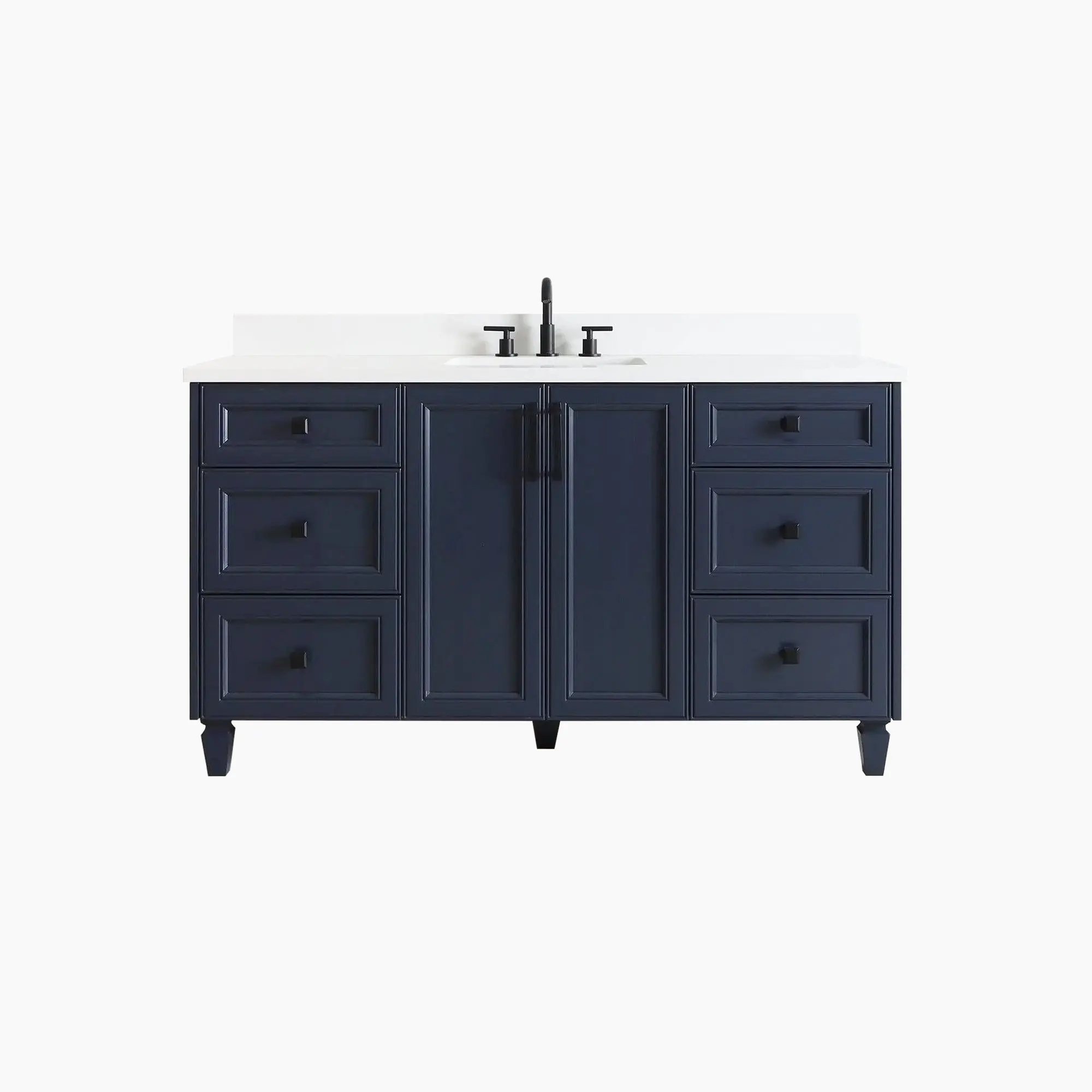 Davenport SLIM 60" Pacific Blue Bathroom Vanity