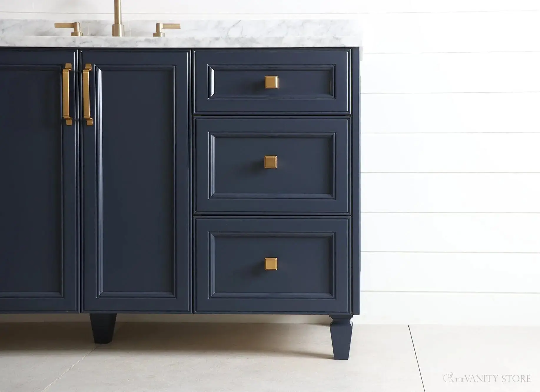 Davenport SLIM 60" Pacific Blue Bathroom Vanity - Image 7