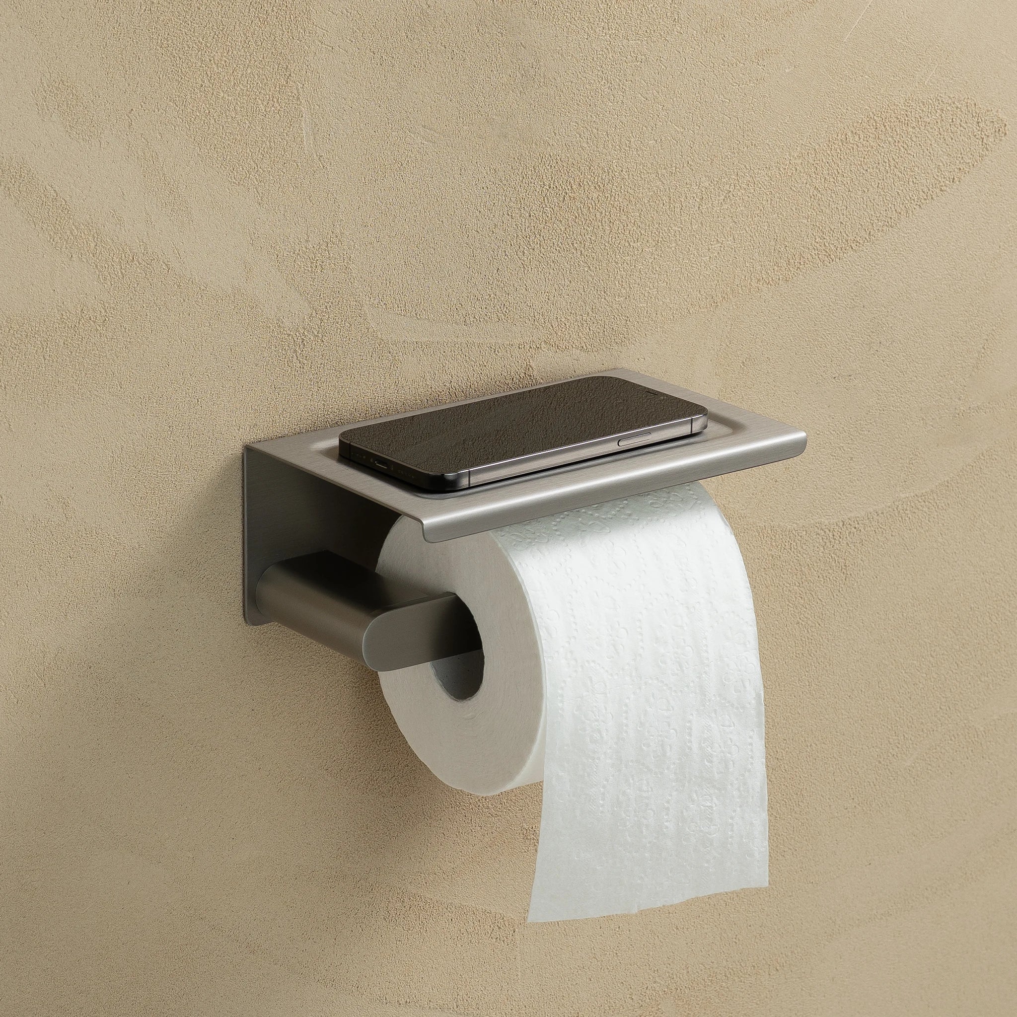 Dawson Toilet Paper Holder w/ Shelf - Image 13