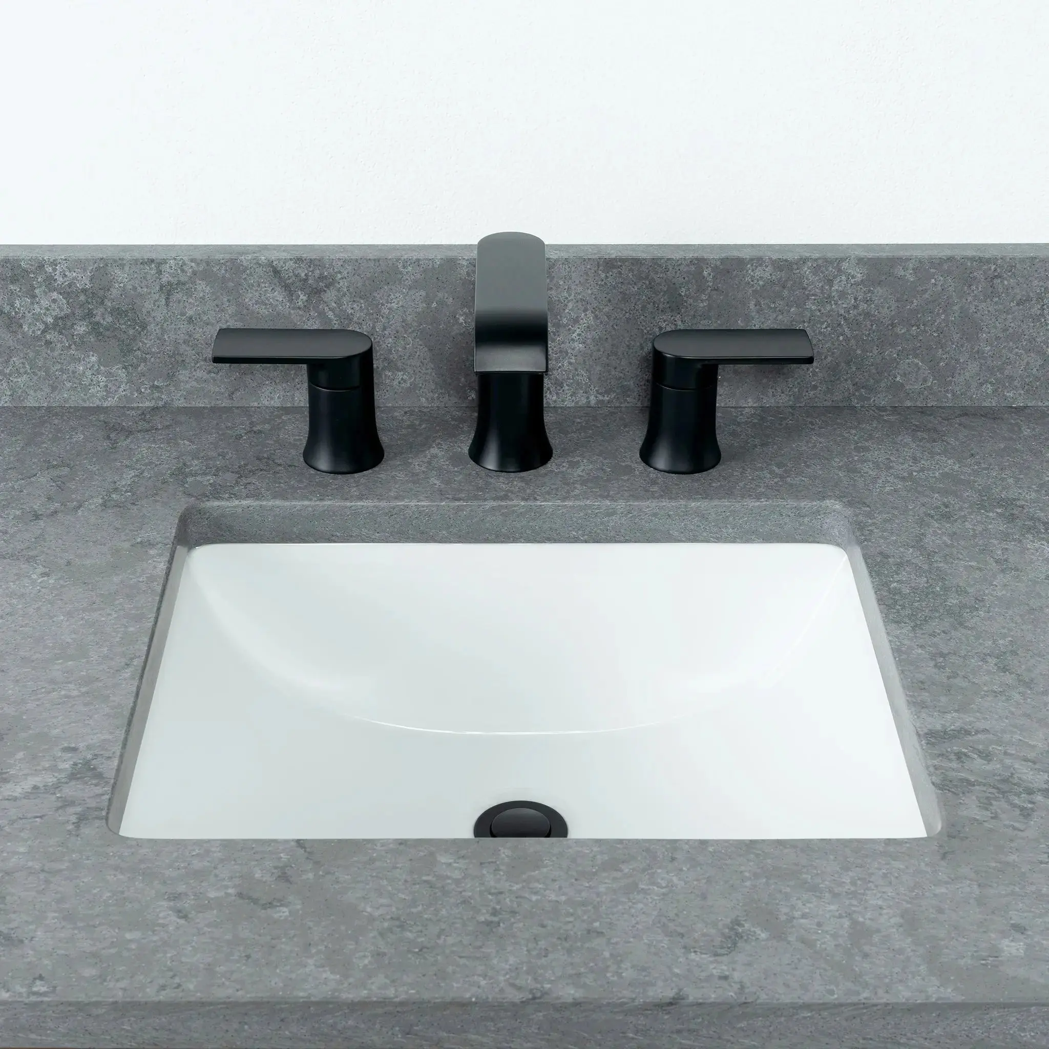 Malibu SLIM 36" Almond Coast Bathroom Vanity, Left Sink - Image 11