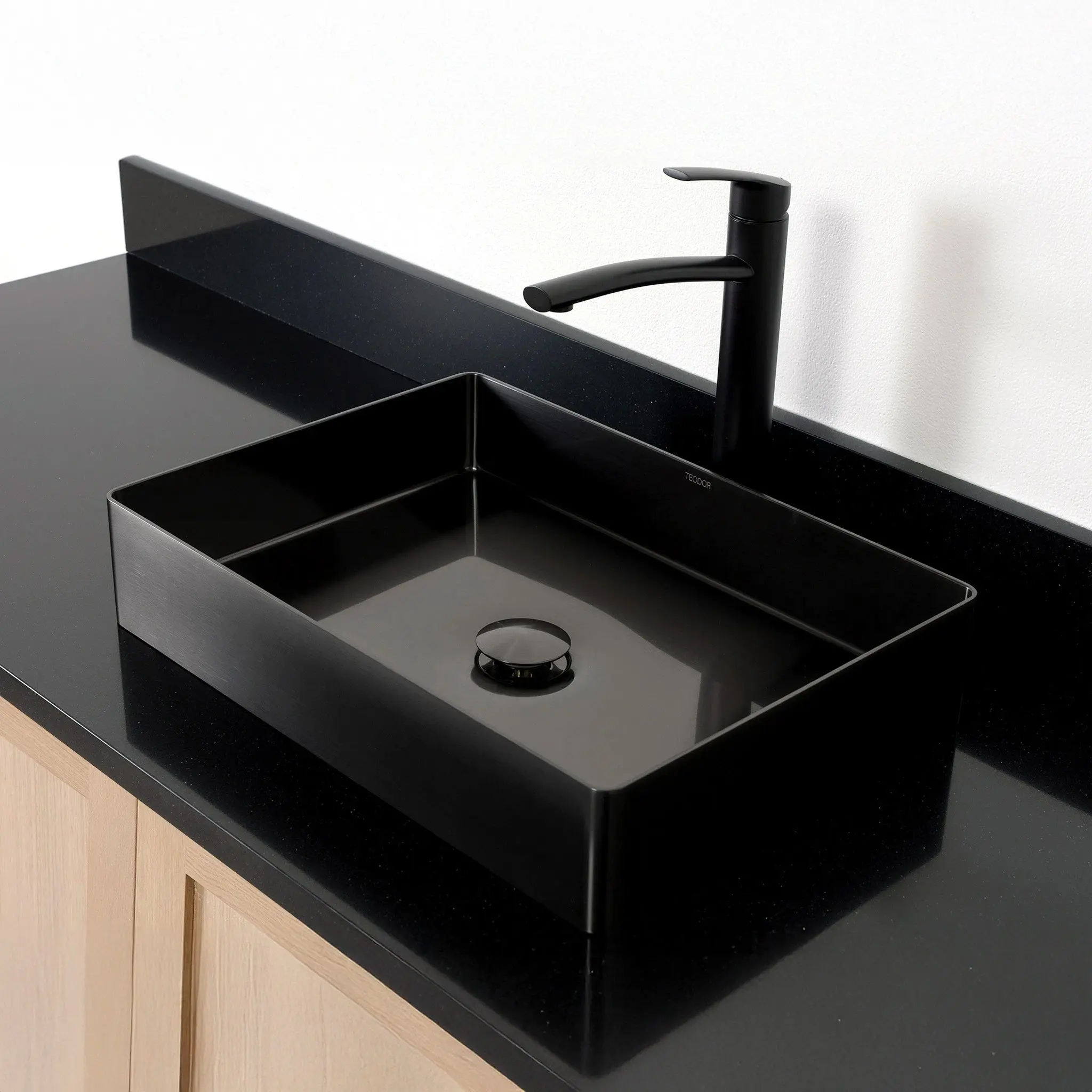 Rectangular Stainless Steel Vessel Sink - Image 23