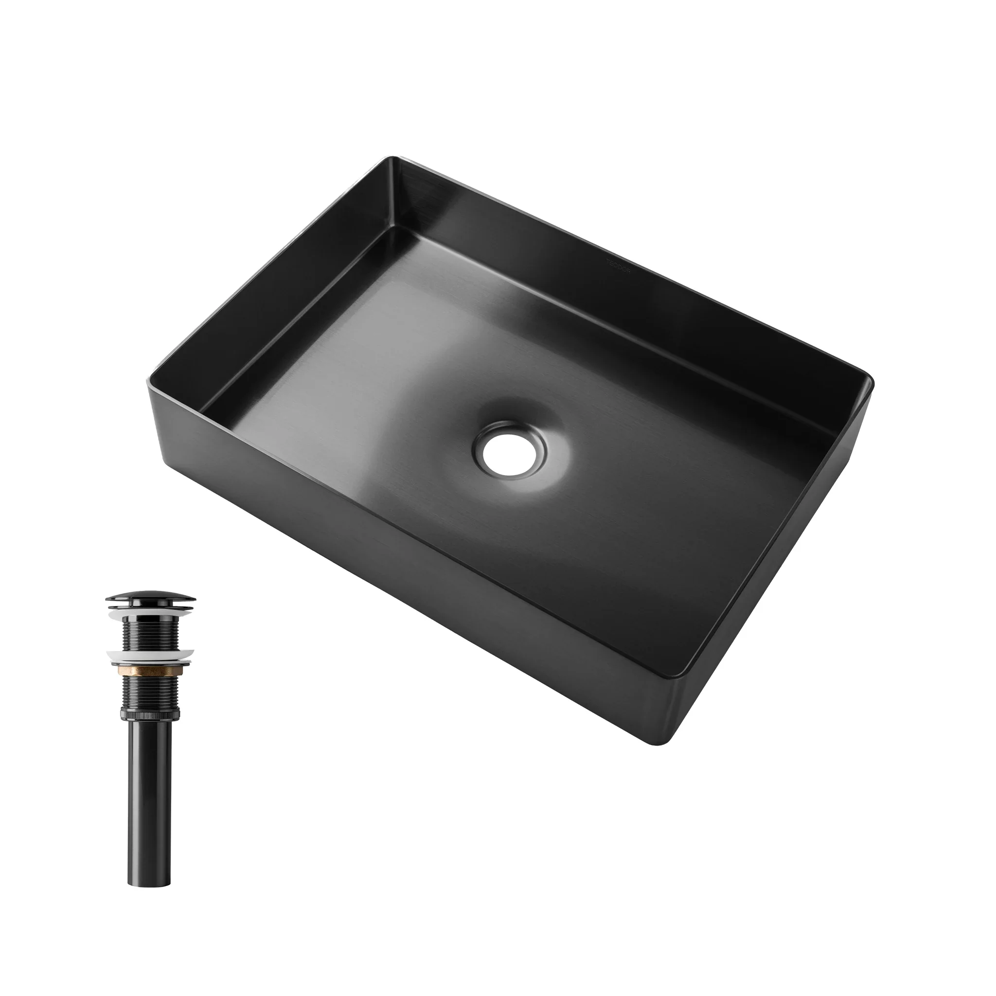 Rectangular Stainless Steel Vessel Sink - Image 24