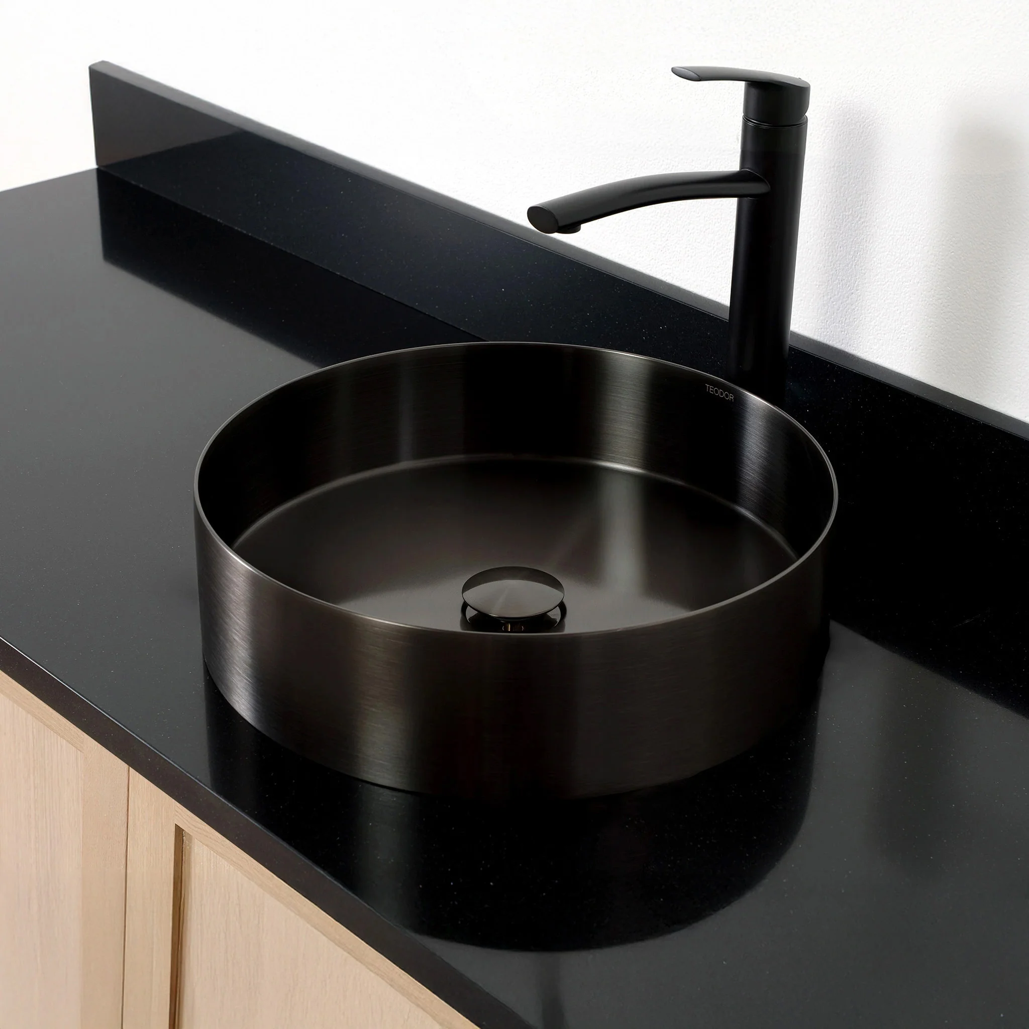 Round Stainless Steel Vessel Sink - Image 23