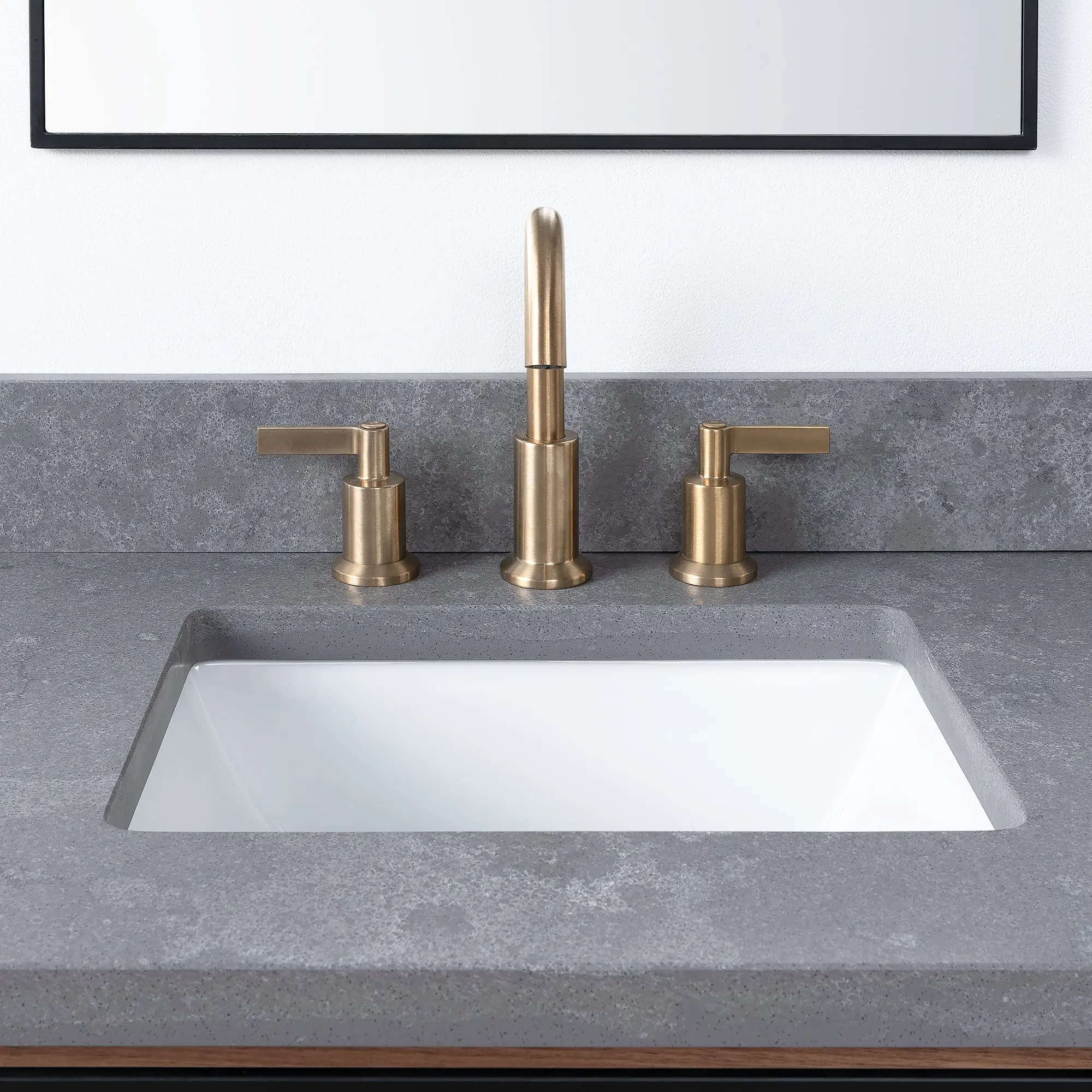 Sidney SLIM 72" Matte Black Bathroom Vanity, Double Sink - Image 10