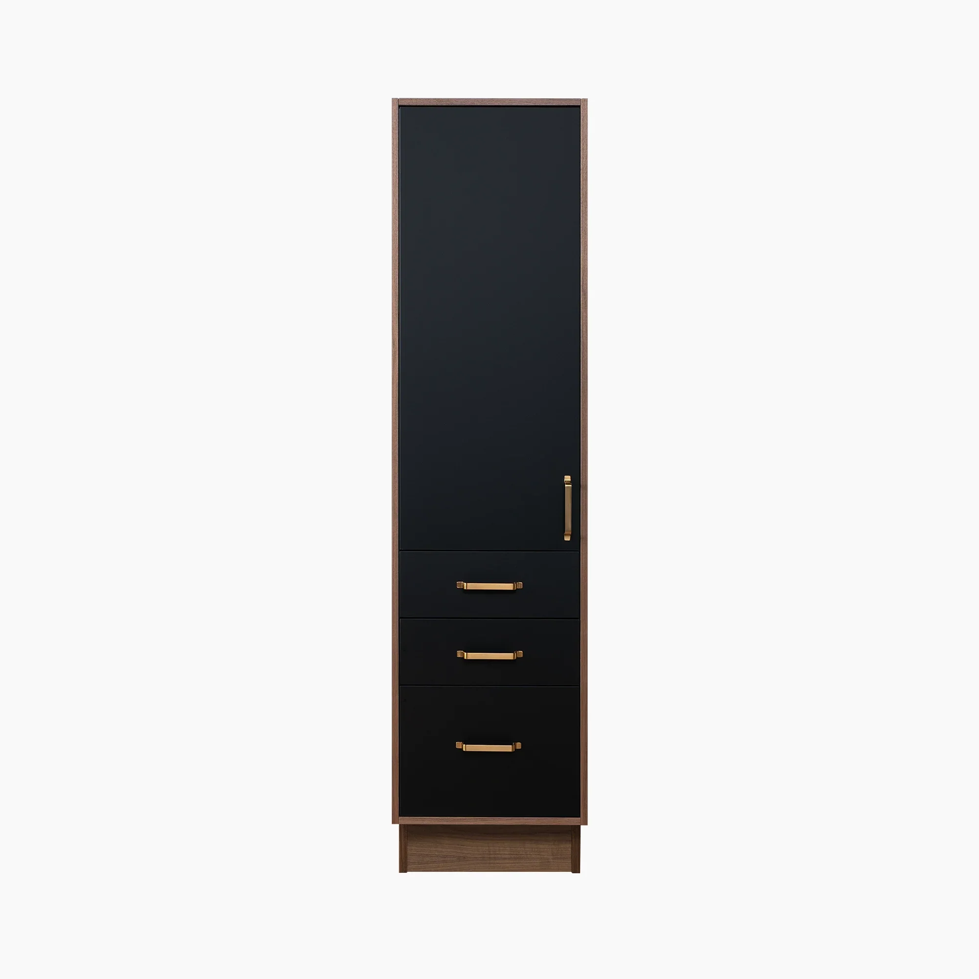 Sidney Matte Black Linen Cabinet - Image 12