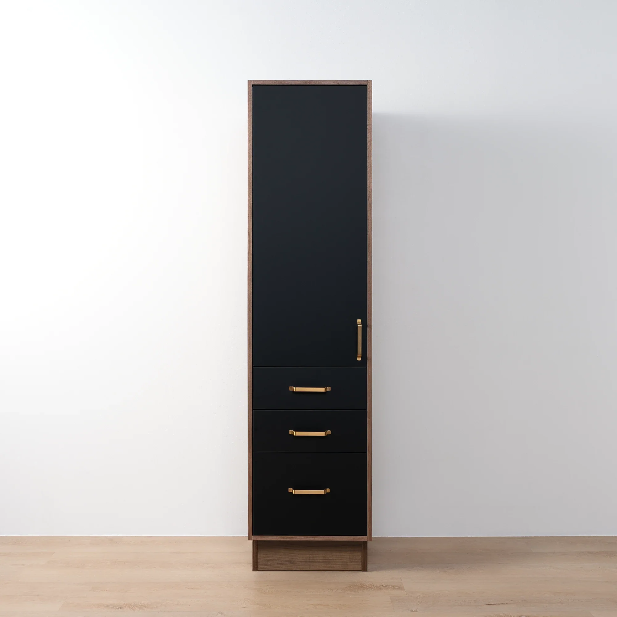 Sidney Matte Black Linen Cabinet - Image 13