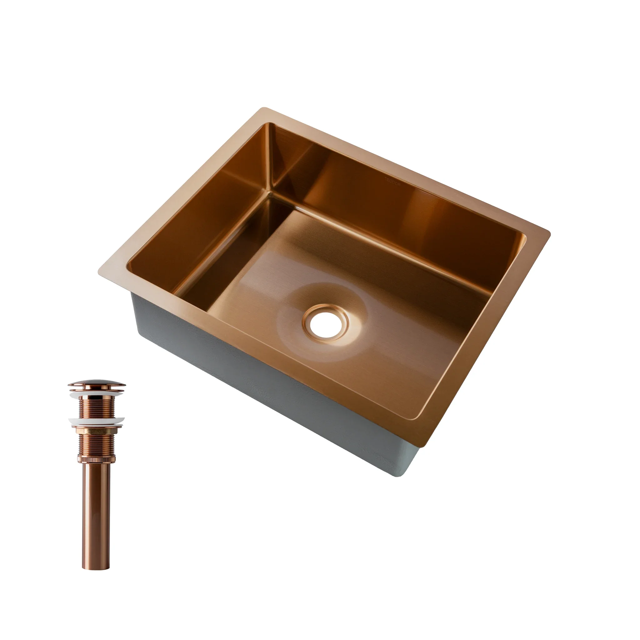 Rectangular Stainless Steel Undermount Sink - Image 18